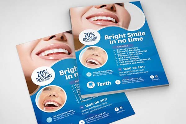Free Dental Flyer Templates | 22+ Free PSD, Vector, EPS, PDF, PNG,  Ai, Word ( Doc ), InDesign Formats Download